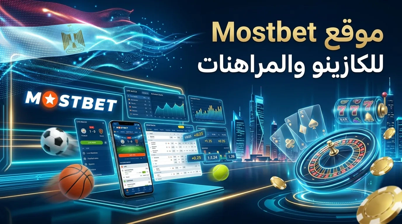 موقع ”موستبيت“ للمراهنات والإعلانات عن الكازينو متاح في مصر